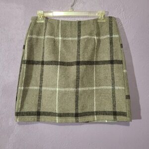 Potter's Pot Fuzzy‎ Soft Plaid Women's Mini Skirt M